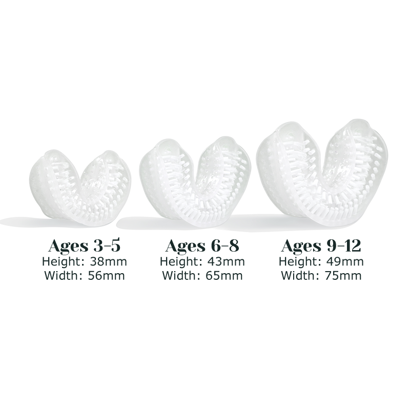 autobrush®: Double-sided Nylon Brush Head - 3 Pack
