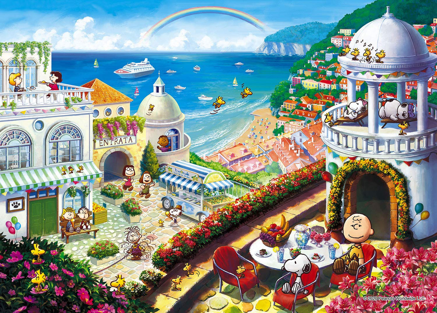 Epoch 2000pc Peanuts Snoopy Vacation Jigsaw 38x53cm