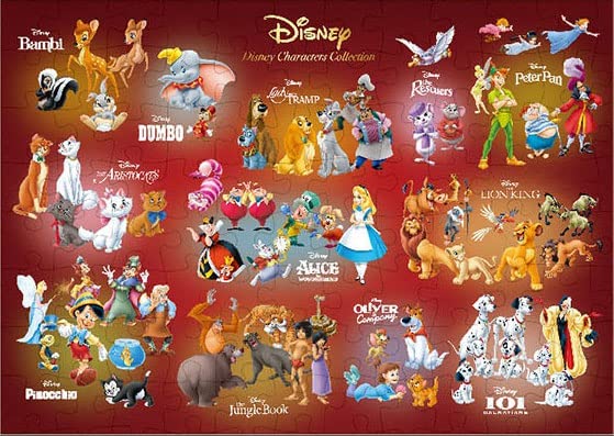 Jigsaw Puzzle Disney Characters Collection 300 Piece (D-300-712)