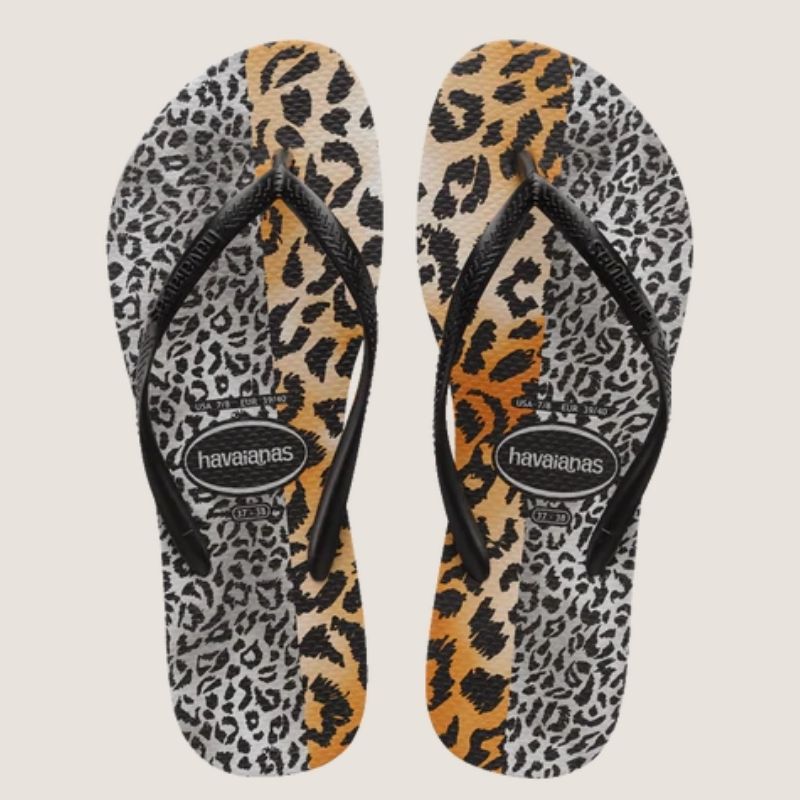 Havaianas Kids Slim Print Mixed (Animals) Thong