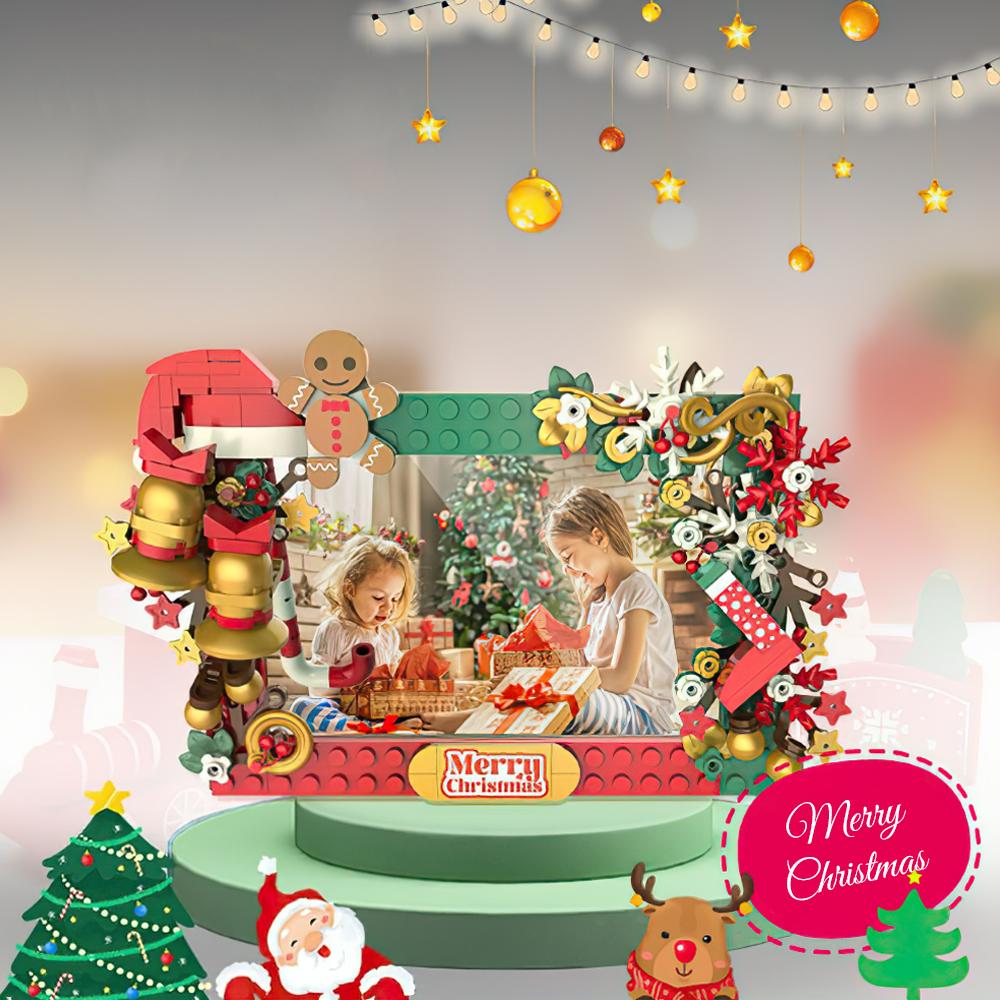 Building Block Christmas Style Small Grain Building Blocks