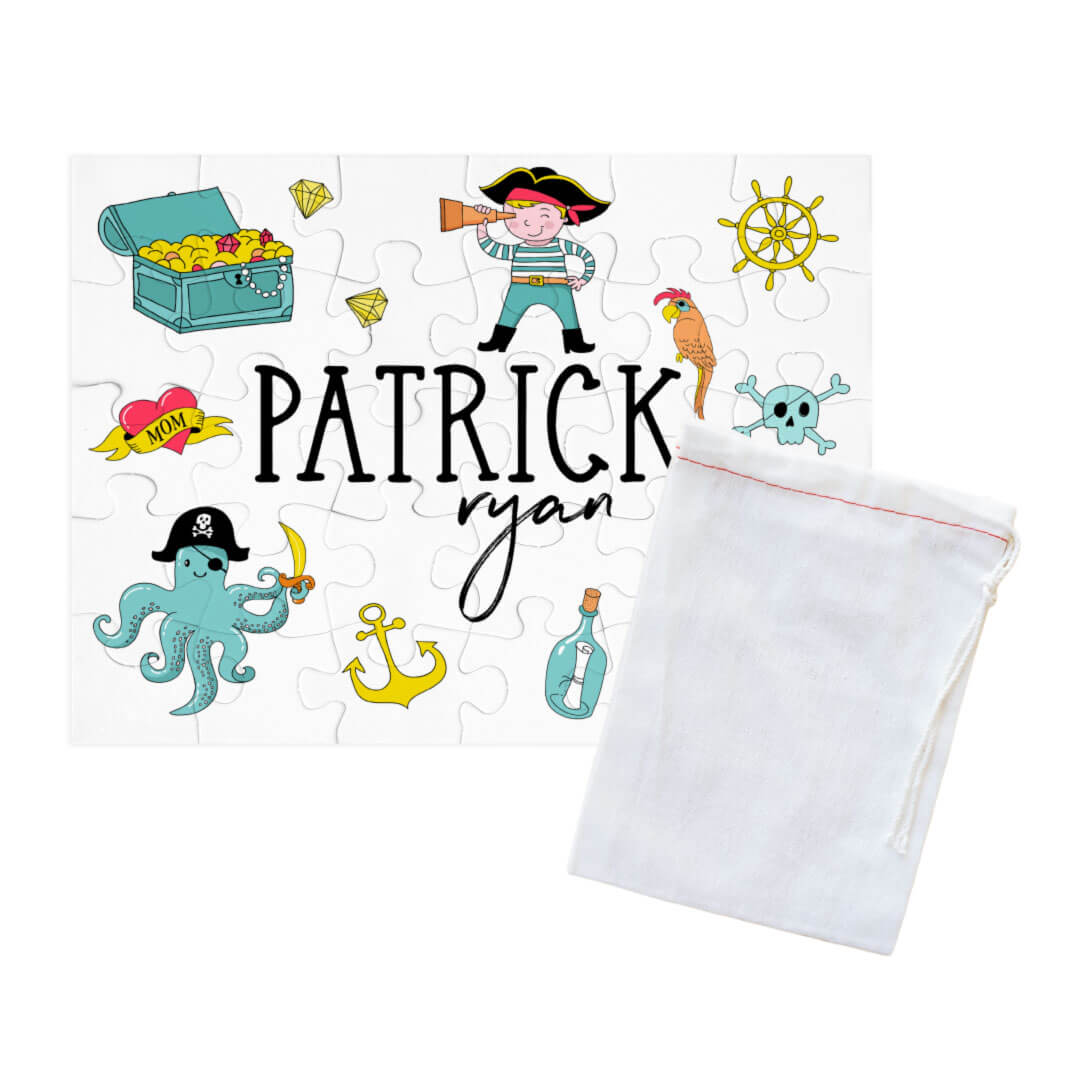 Kids Personalized 30 Piece Puzzle | Pirate Pals