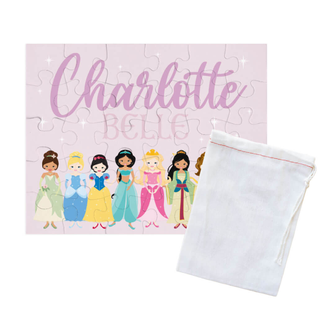 Kids Personalized 30 Piece Puzzle | Pretty Princess