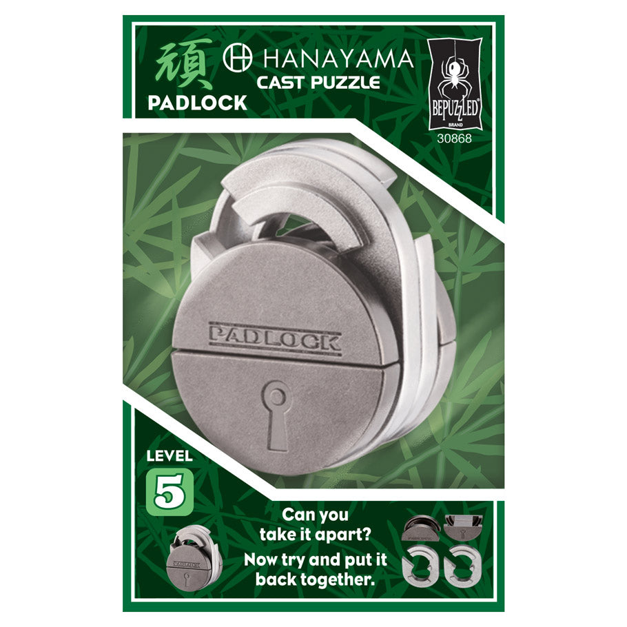 Hanayama Puzzle: Padlock (Level 5)