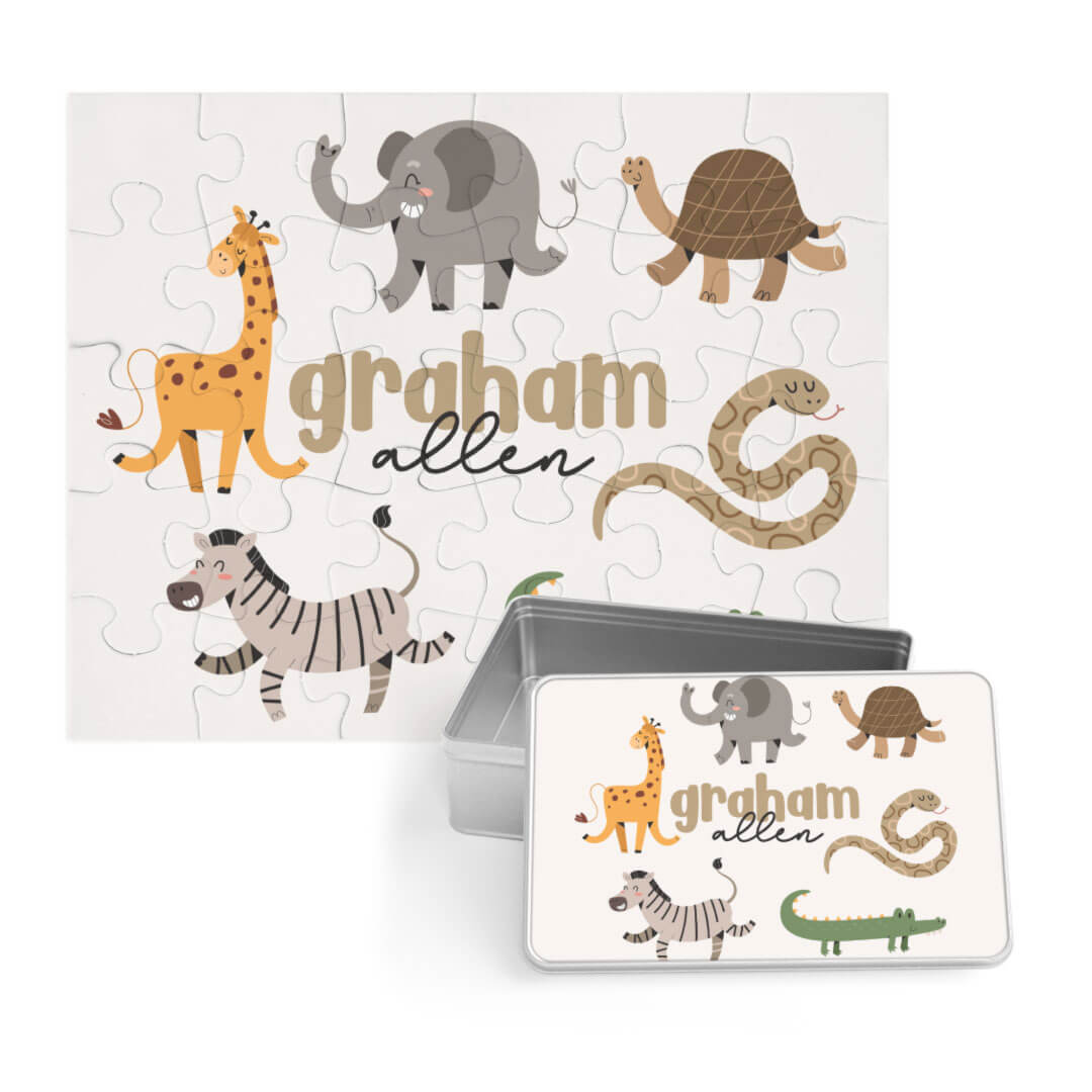 Kids Personalized 30 Piece Puzzle | Wild Thing