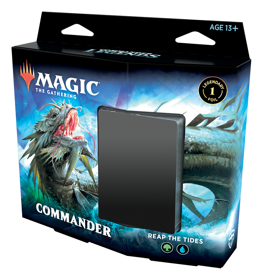 MTG - Commander Legends Commander Deck: Reap The Tides