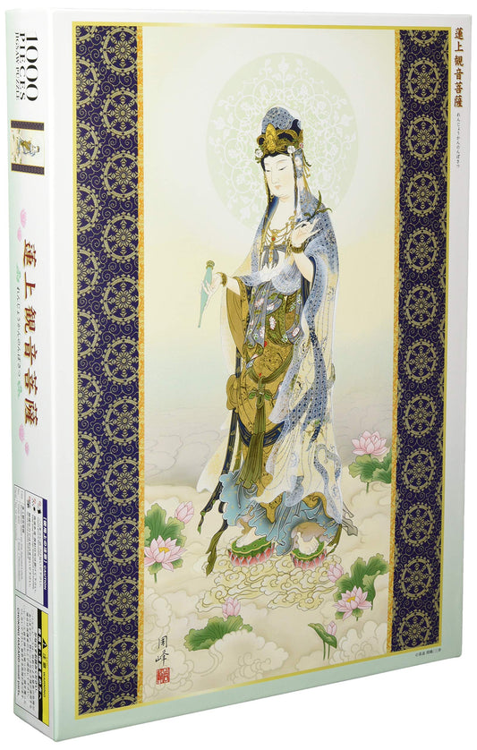 APPLEONE 1000-850 Jigsaw Puzzle Lotus Kwan-Yin Bodhisattva 1000 Pieces