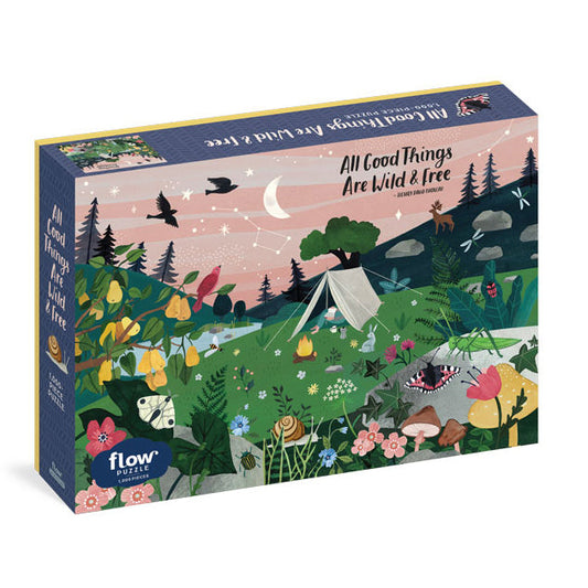 ALL GOOD THINGS ARE WILD AND FREE PUZZLE