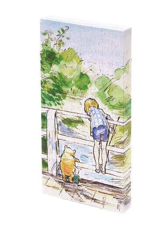 120 Piece Jigsaw Puzzle Disney Winnie The Pooh Stick Play [Canvas Puzzle]
