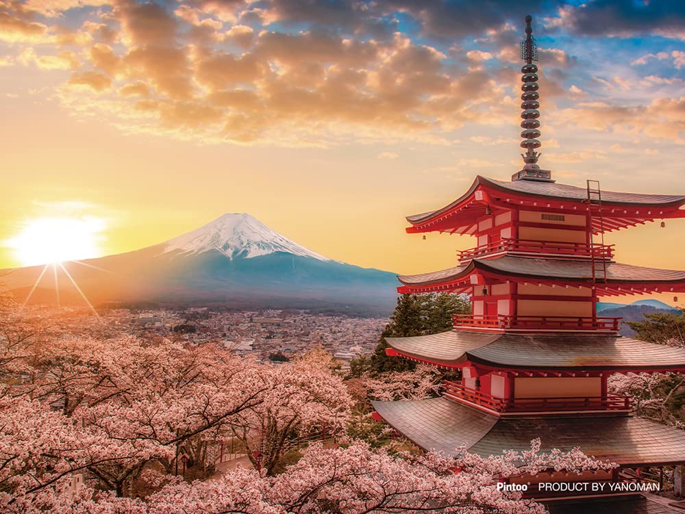 Yanoman 150 Piece Jigsaw Puzzle Japan Mount Fuji Sakura Petit Paris Eclear