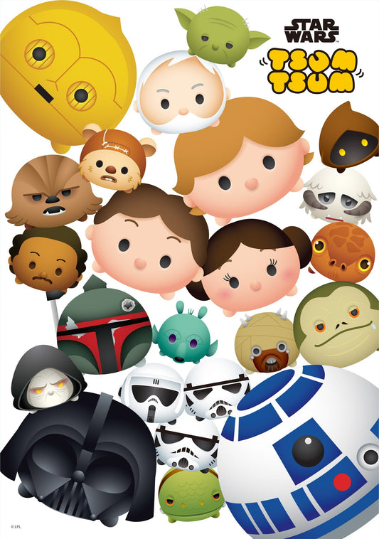 Tenyo 200pc Star Wars Tsum Tsum Jigsaw Puzzle 22.5x32cm