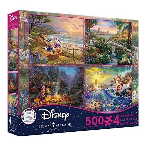 Puzzle: 4 in 1 Disney Collection 500pc (#3677-1)