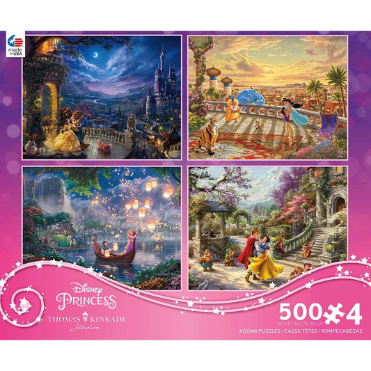 Puzzle: 4 in 1 Disney Collection 500pc (#3681-1)