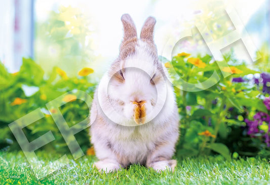 EPOCH 26-371S Jigsaw Puzzle Bunny Rabbit'S Morning Routine 300 Pieces