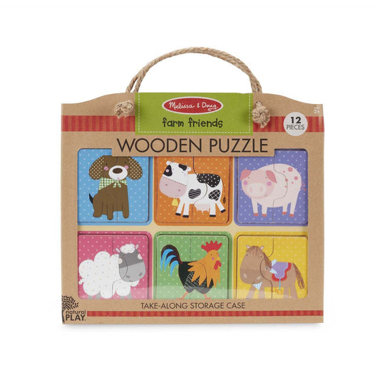 NP Wooden Puzzle Farm Friends