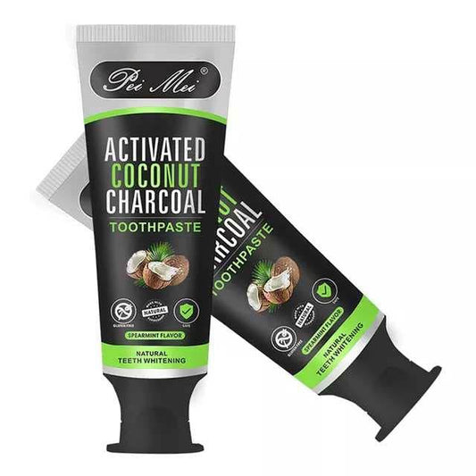 Activated Coconut Charcoal Toothpaste Teeth Whitening Toothpaste, Vegan, Triclosan Free, Peroxide Free, SLS Free, Mint, 4 Ounce (1 Pack) - Premium toothpaste from Concordia Style Boutique - Just $25.12! Shop now at Concordia Style Boutique