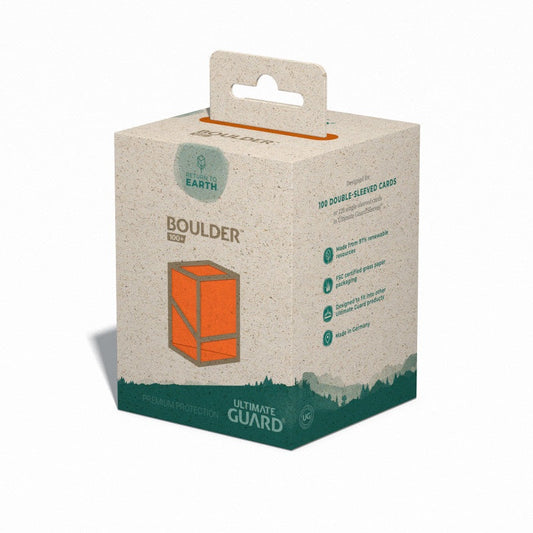 Ultimate Guard - Return To Earth - Boulder Deck Case: Orange 100+