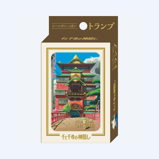 Spirited Away Movie Scenes Playing Cards Studio Ghibli