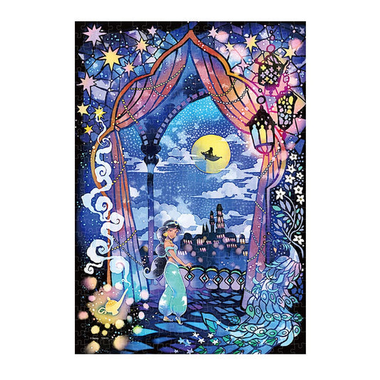 Tenyo 500pc Jigsaw Puzzle Aladdin Stained Art 25x36cm
