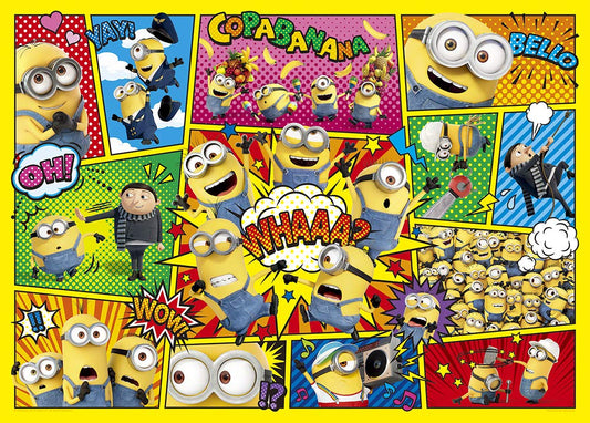 Yanoman 500 Piece Jigsaw Puzzle Minions Comic Art Ii Japan 38X53Cm
