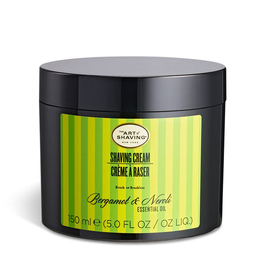 The Art of Shaving Shaving Cream for Men - Protects Against Irritation and Razor Burn, Clinically Tested for Sensitive Skin, Bergamot & Neroli, Citrus, 5 Oz