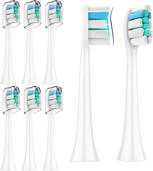 Replacement Toothbrush Head (with Protective Cover) for Philips Sonicare DiamondClean ProtectiveClean EasyClean FlexCare HealthyWhite