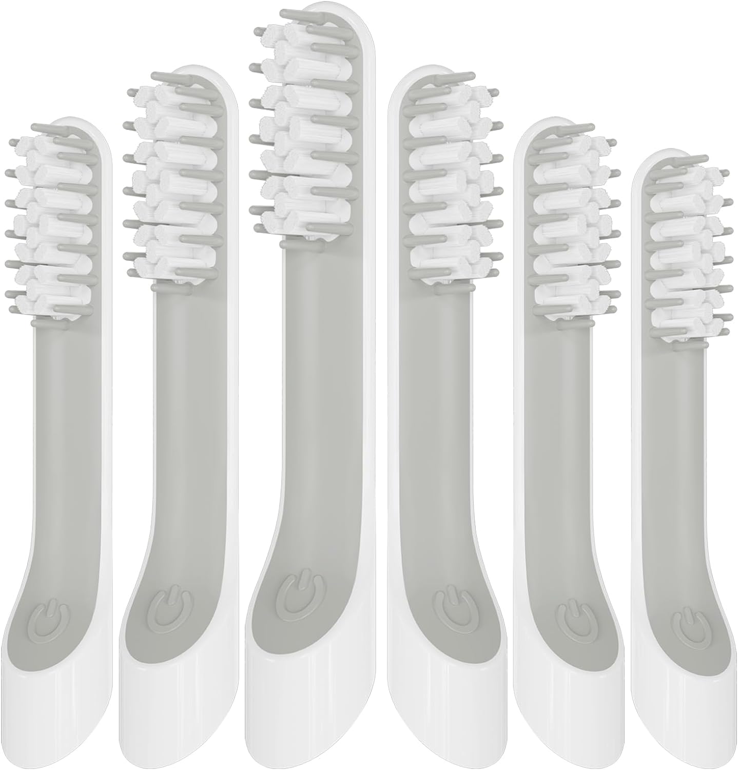 Replacemen Brush Heads for Quip Toothbrush Heads, 6 Pack Soft Bristles for Quip Replacement Heads - Electric Toothbrush Heads Refill for Quip Toothbrush Replacemen Heads, White