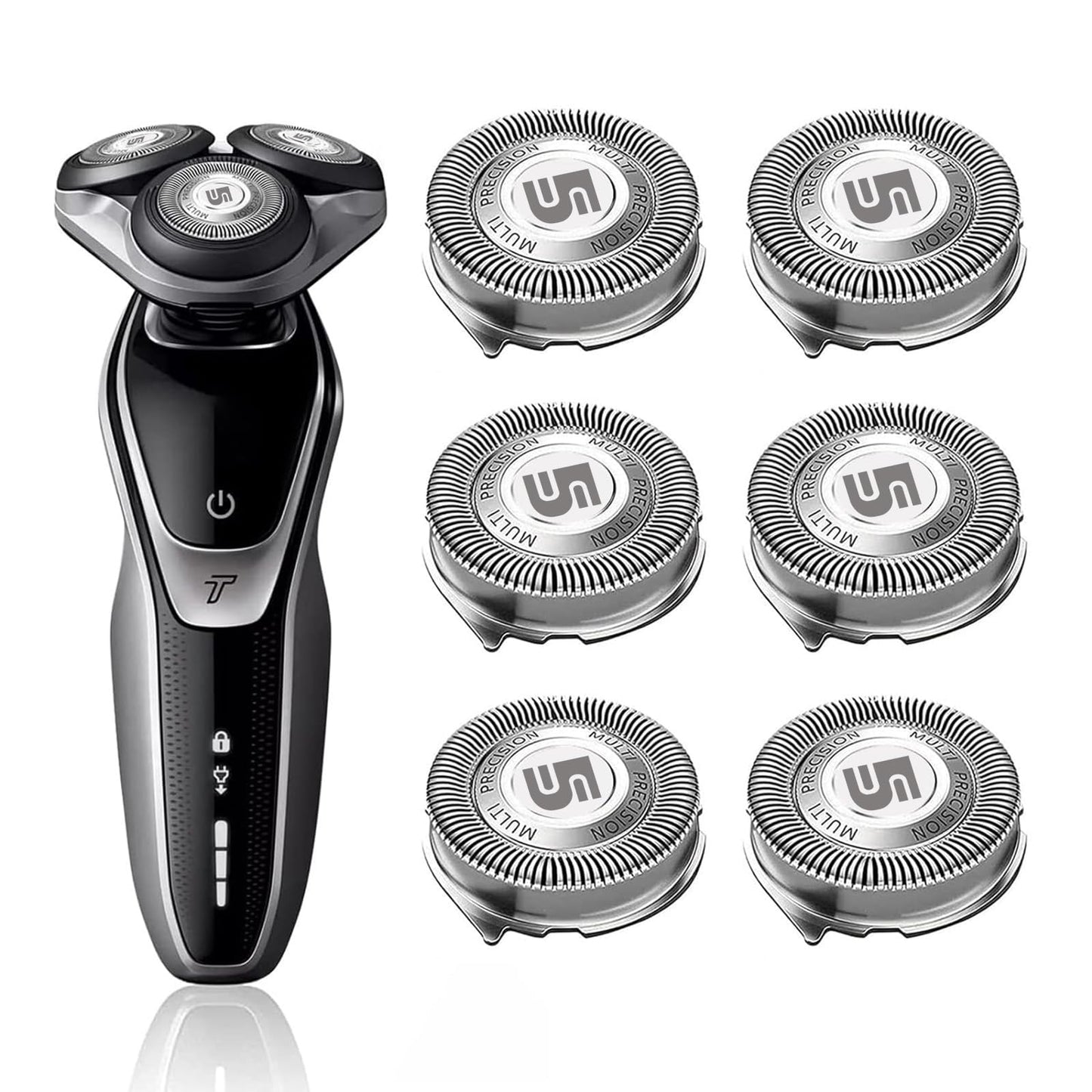 SH50 Replacement Heads for Phillips Norelco 5000 Replacement Electric Shaving Head Razor Blades