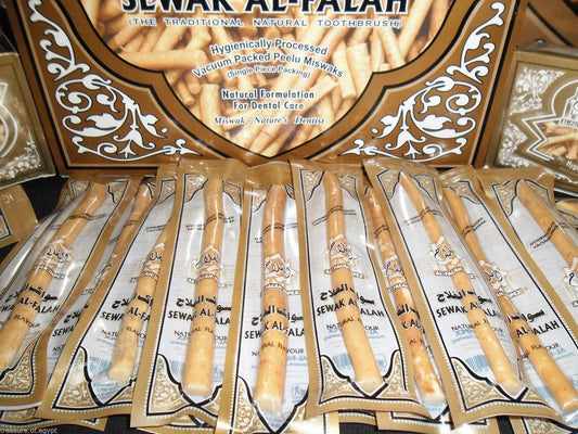 Sewak Al-Falah: Miswak (Traditional Natural Toothbrush) (10 Pack) by Sewak Al-Falah