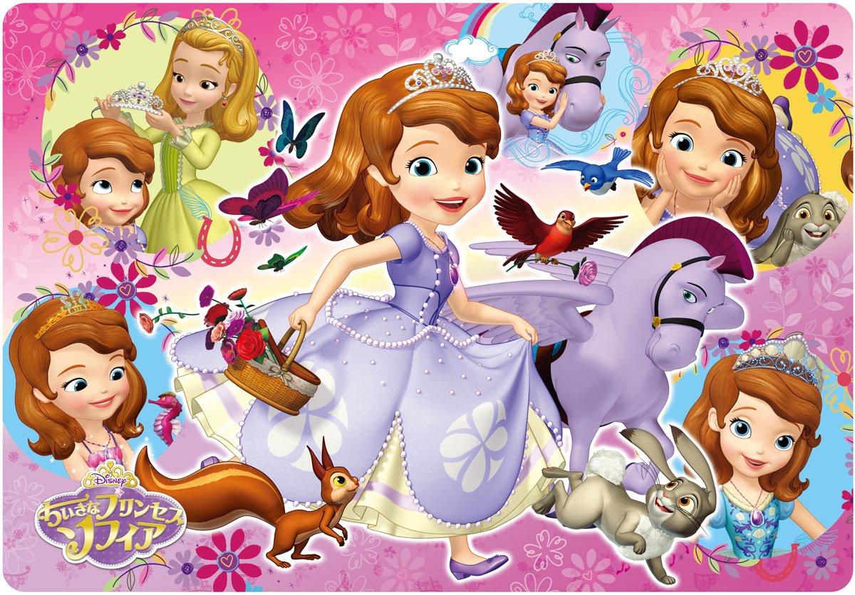 TENYO Jigsaw Puzzle Disney Princess Sophia'S Day 80 Pieces Child Puzzle