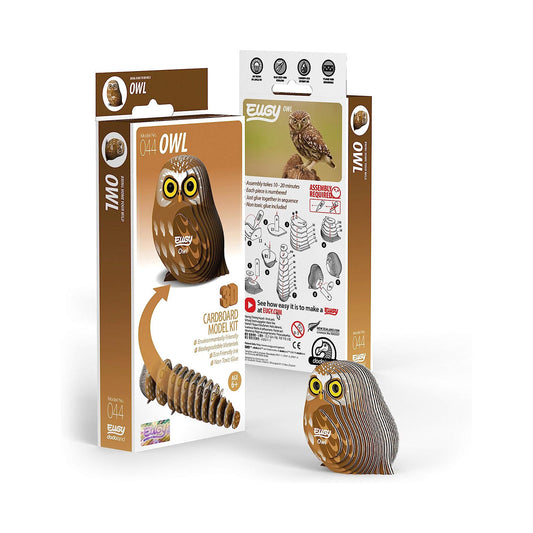 Eugy Owl 3D Puzzle Set
