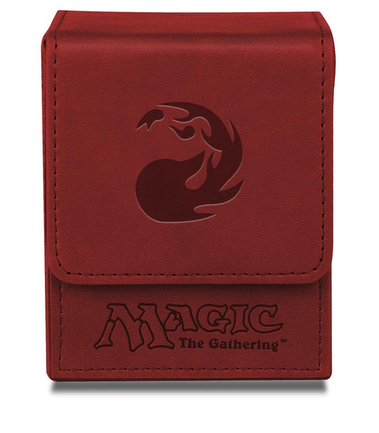 Ultra PRO - Flip Box - Red Mana - Matte Finish