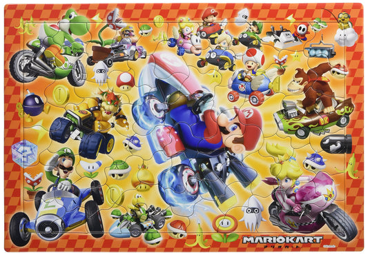 APOLLO-SHA 25-132 Jigsaw Puzzle Super Mario Mario Cart 75 Pieces Child Puzzle