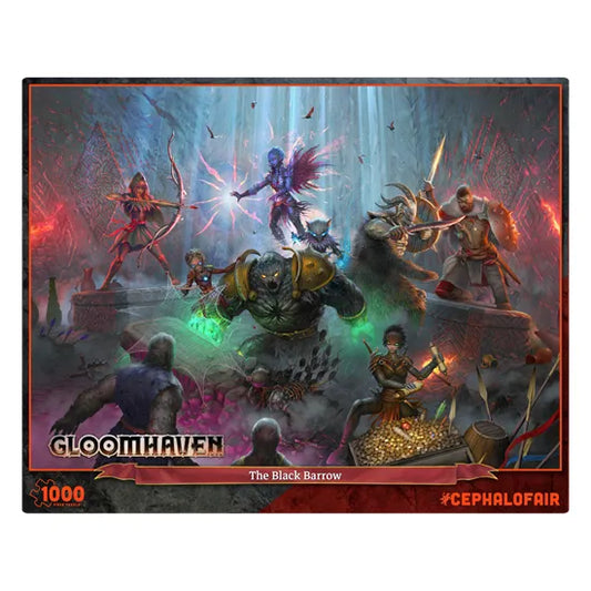 Puzzle: Gloomhaven: The Black Barrow 1000 Pc