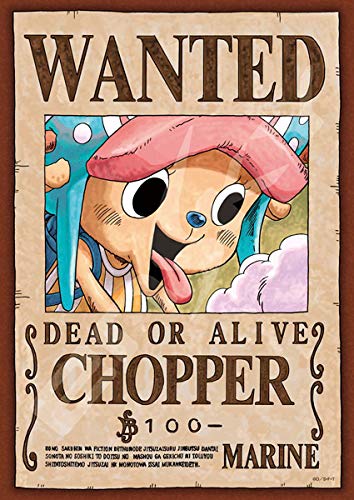 Ensky 208-039 208 Piece Jigsaw Puzzle One Piece Wanted Book  Tony Tony Chopper  (18.2X25.7Cm)