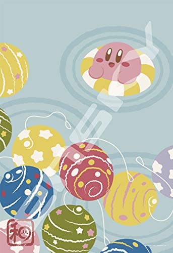 Ensky 300-Ac049 Art Crystal Jigsaw Puzzle Kirby's Dream Land Kirby And Water Balloons (300 Pieces)