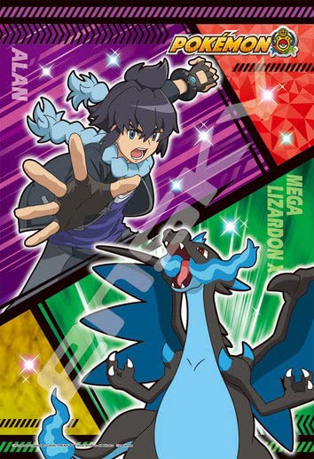 Ensky 300 Piece Jigsaw Puzzle Pokemon Alan Mega Charizard X (26 X 38 Cm When Completed) 300-1962