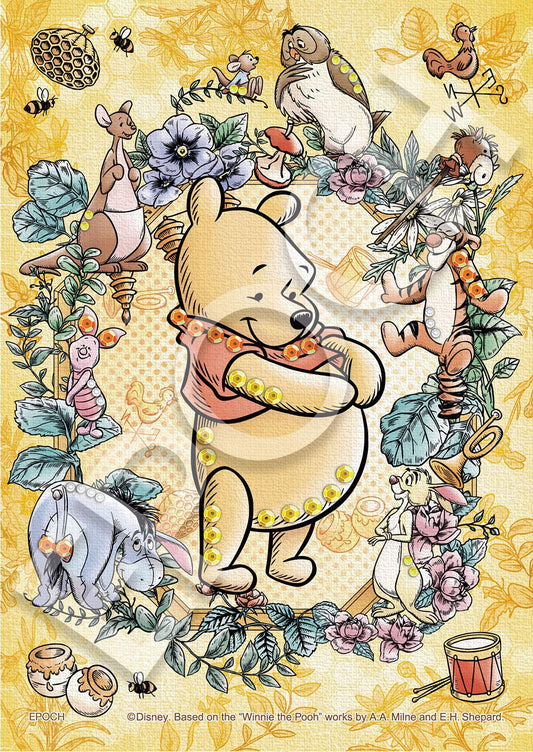Epoch 108pc Winnie The Pooh Sweet Afternoon Jigsaw Puzzle 18.2x25.7cm