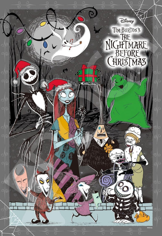 Epoch 300pc Disney Nightmare Before Xmas Puzzle Deco Collage 26x3