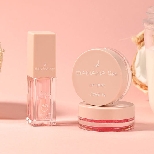 Lip Kit  Includes- Lip Mask, Sugar Scrub, & Lip Oil