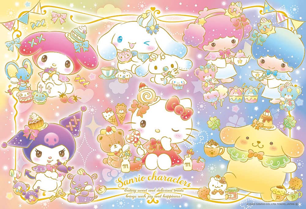 Beverly 150L-001 Sanrio Characters Jigsaw Puzzle 26x38cm Made in Japan
