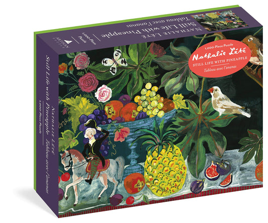 {Workman Publishing} Nathalie Lété Jigsaw Puzzle :: 1,000 Piece :: Still Life with Pineapple