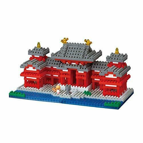 Nanoblock Nbh-186 Byodo-in Phoenix Hall Nbh_186