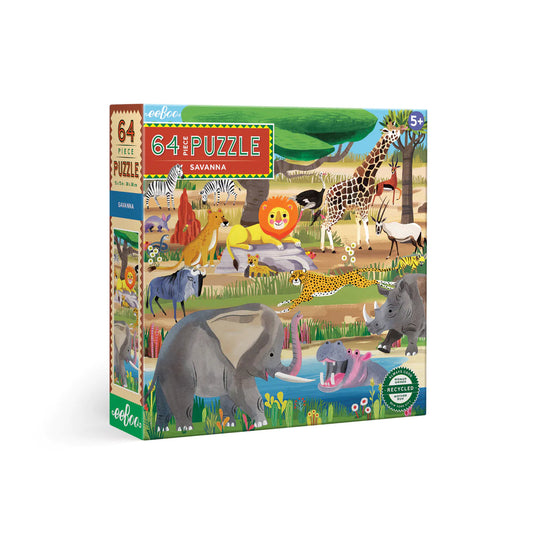 64 Piece Savanna Puzzle