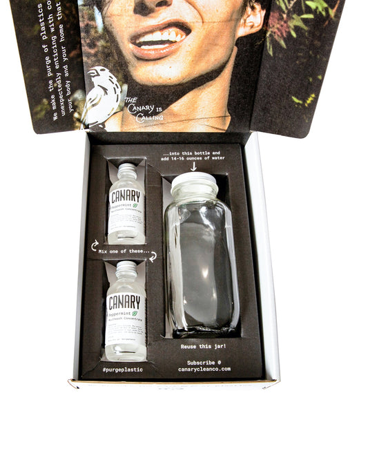 Peppermint Mouthwash Concentrate Starter Kit