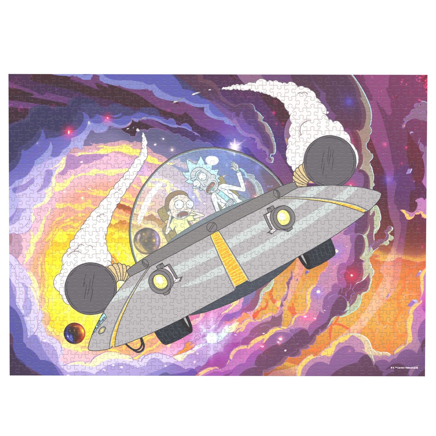 Rick and Morty The Outside World is Our Enemy, Morty! 1000pc Puzzle