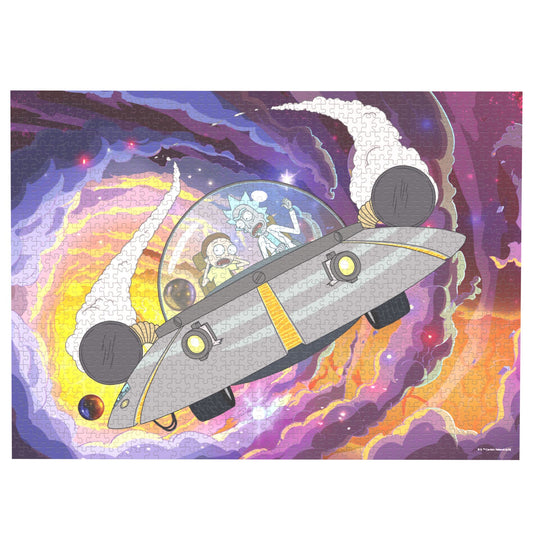 Rick and Morty The Outside World is Our Enemy, Morty! 1000pc Puzzle
