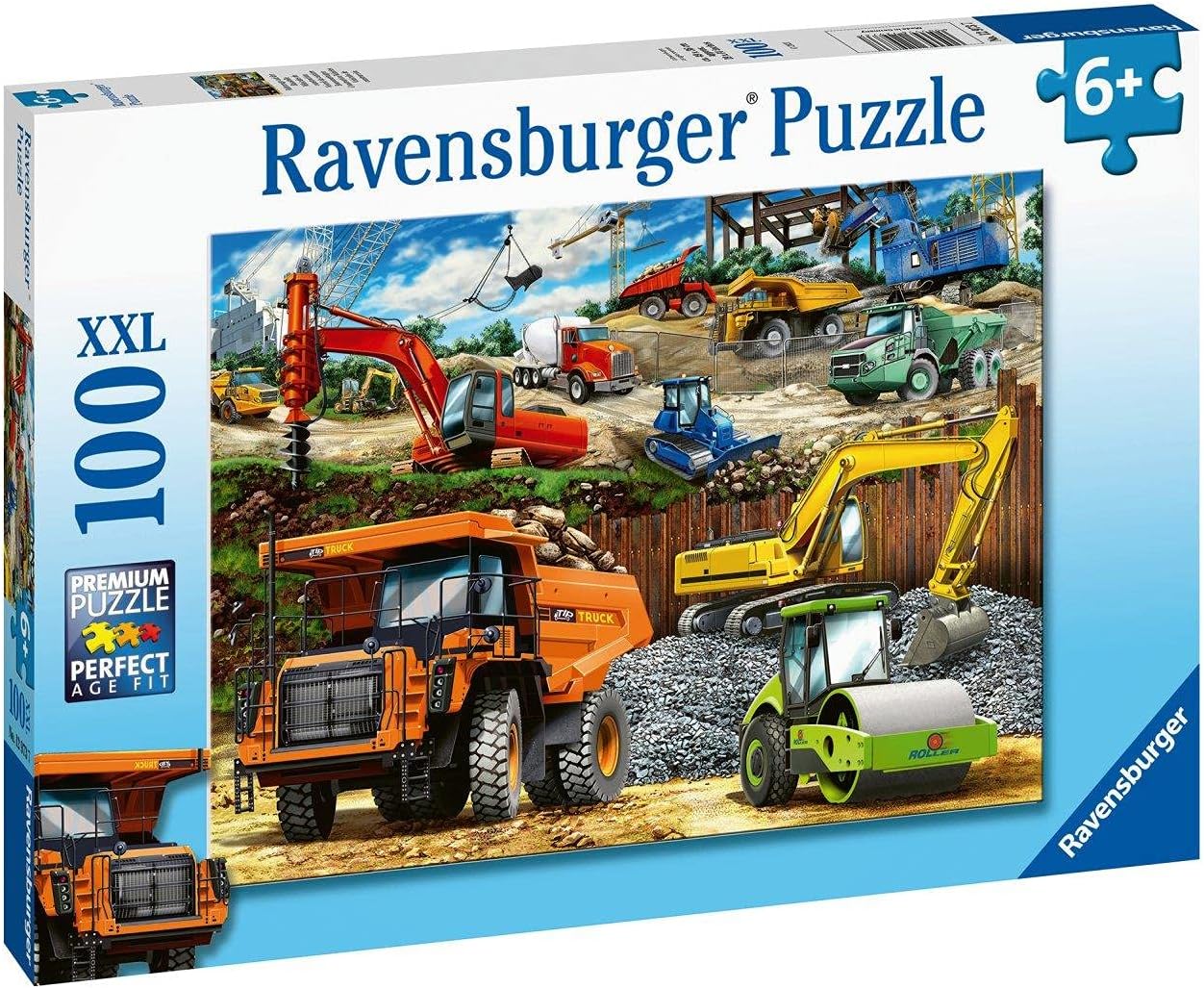 Construction Vehicles 100pc Puzzle