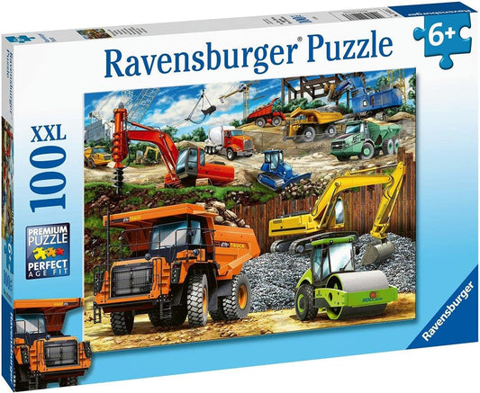 Construction Vehicles 100pc Puzzle