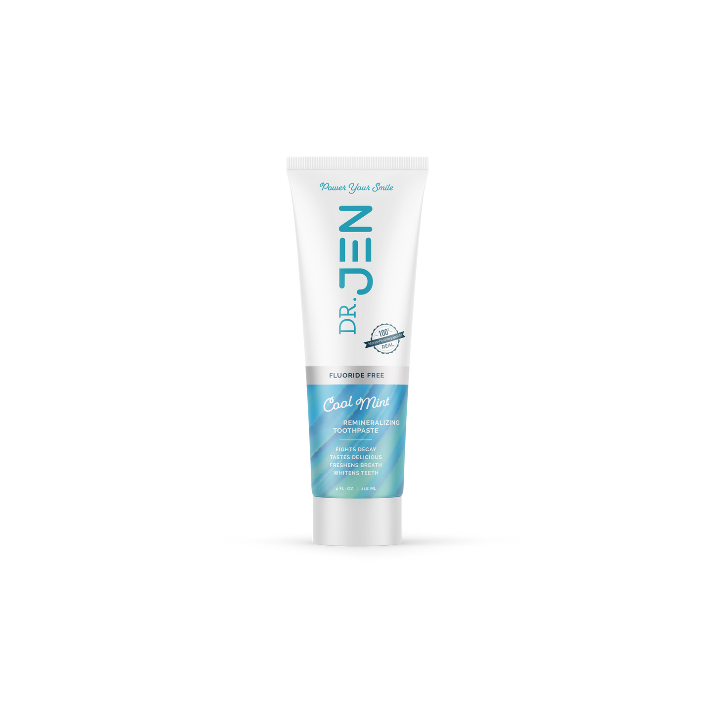 Fluoride-Free Cool Mint 10% Nano Hydroxyapatite Toothpaste